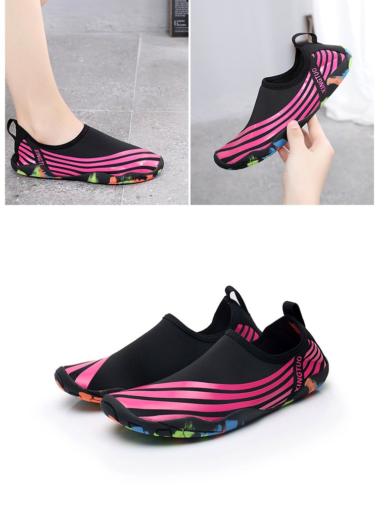 Chaussures plage pour femmes et homme - ibiza-rose Mahalkom