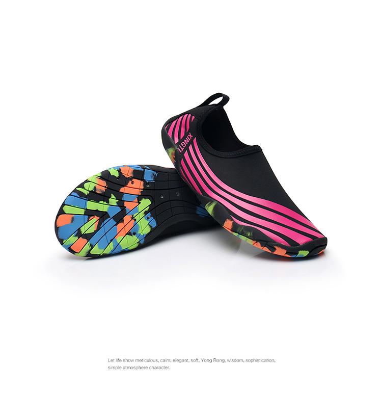 Chaussures plage pour femmes et homme - ibiza-rose Mahalkom