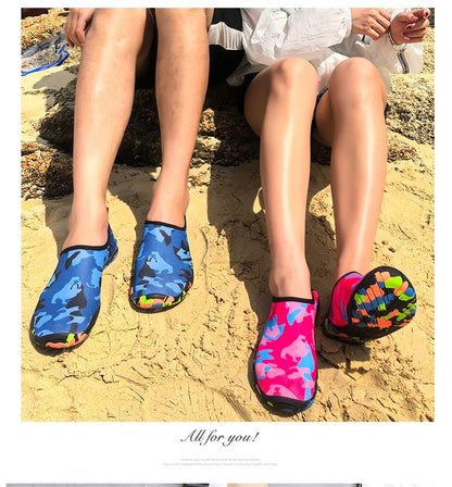 Chaussures plage pour femmes et hommes - Rose - Mahalkom