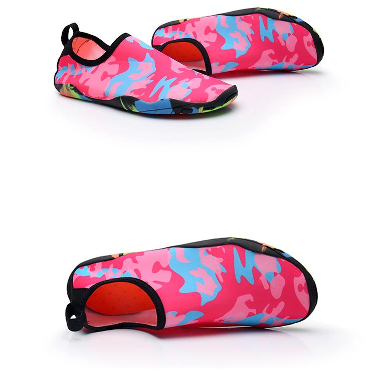 Chaussures plage pour femmes et hommes - Rose - Mahalkom