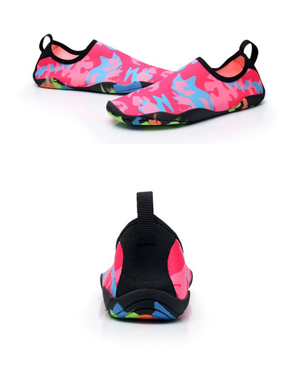 Chaussures plage pour femmes et hommes - Rose - Mahalkom