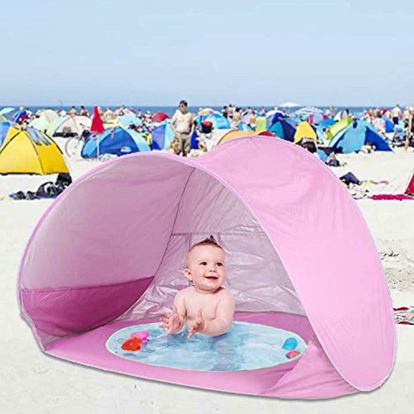 Tente de plage avec une protection solaire optimale pour votre bébé Mahalkom
