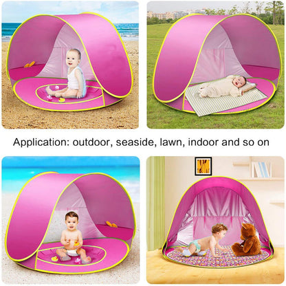 Tente de plage avec une protection solaire optimale pour votre bébé Mahalkom