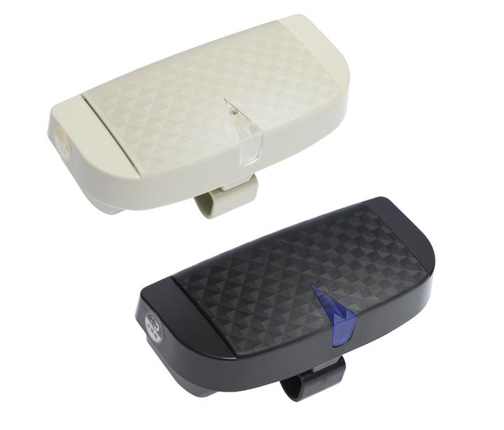 Porte-lunettes avec aspiration magnétique avec zone d'insertion de cartes, billets Global Gps